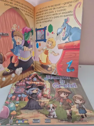Cuentos clásicos y Puzzle Hansel y Gretel