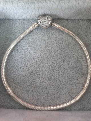 Preciosas Pulsera  de Plata  Circonitas y Disney