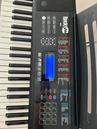 Piano Rock Jam 61 Teclas + Soporte + Banqueta