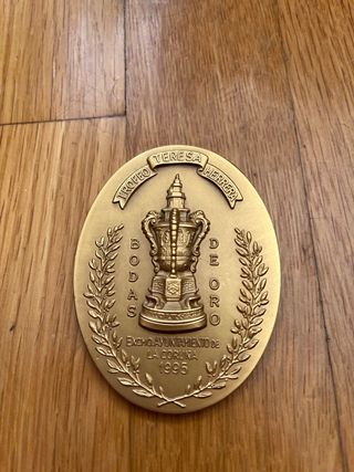 Medalla Bodas de Oro Teresa Herrera 1995