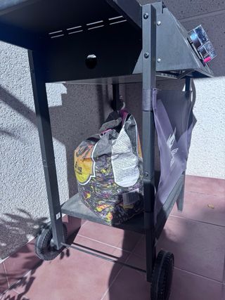 Barbacoa de Gas Grillmeister Negra