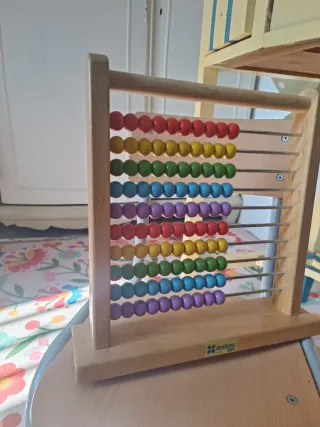 Ábaco de madera Andreu Toys