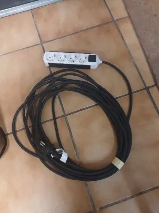 Pantalla Protección y Alargadera Eléctrica