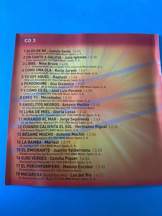 3 CD El Disco Oficial TVE