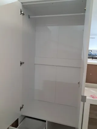 Armario 2 puertas con espejo