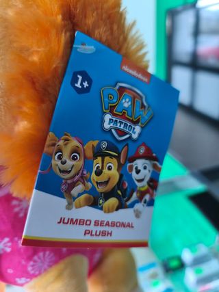 Peluche Patrulha Pata Skye Inverno 45cm