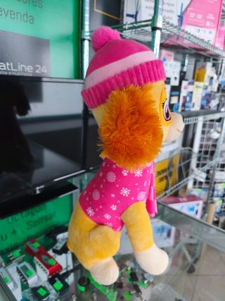 Peluche Patrulha Pata Skye Inverno 45cm