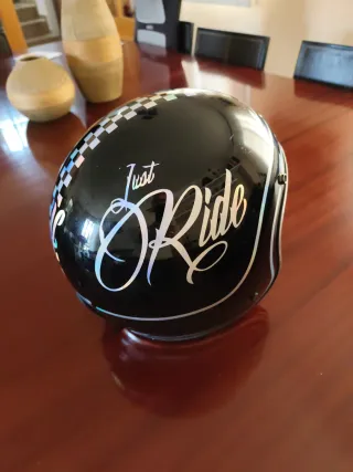 Casco Jet LS2 Negro Talla M