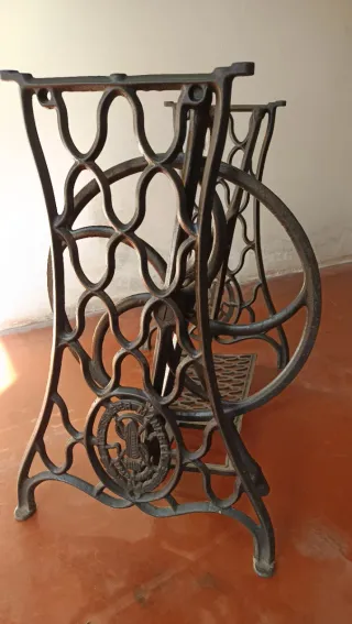 SINGER Patas Máquina Coser Singer Antigua grandes