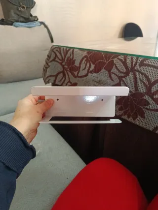 Soporte Papel Higiénico con Estante Blanco