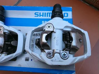 Pedales Shimano PD-M530 Blancos