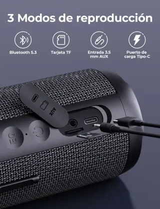 Altavoz Bluetooth Rienok 40W Portátil