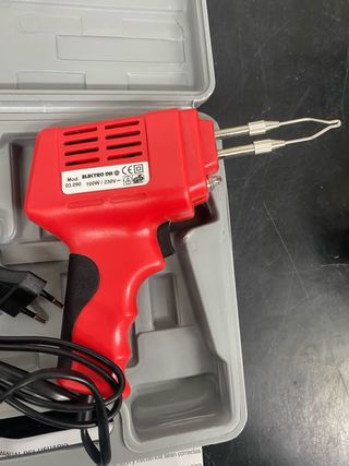 Pistola de soldar eléctrica