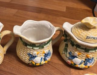 Set Ceramica Caffe Latte Zucchero