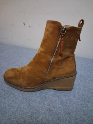 Botines Refresh Beige/Marrón