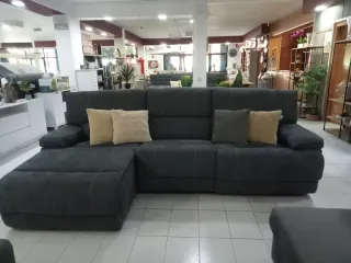 Sofá modular extensible gris