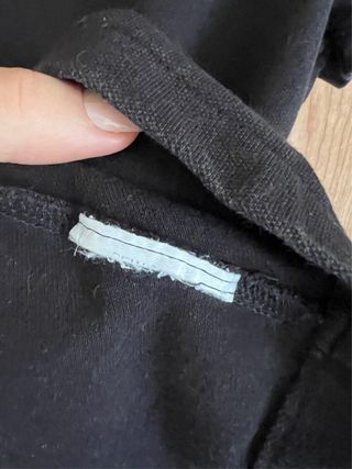 Camiseta Polo Tommy Hilfiger Negra V-Neck