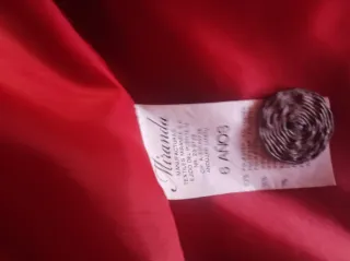 Abrigo rojo niña Miranda talla 6