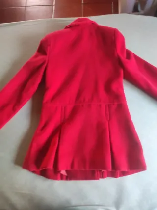 Abrigo rojo niña Miranda talla 6