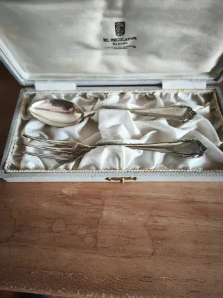 Cubiertos de plata Bagués