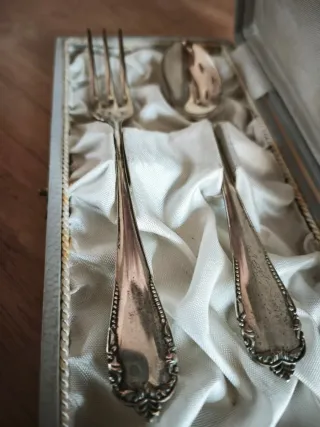 Cubiertos de plata Bagués