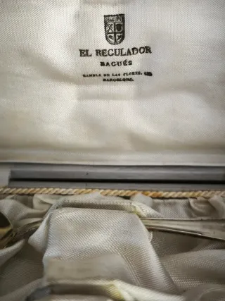 Cubiertos de plata Bagués