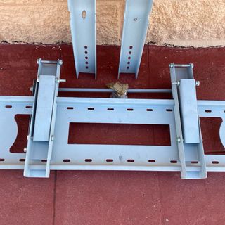 Soporte Pared TV Metálico Gris