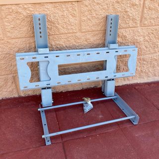 Soporte Pared TV Metálico Gris