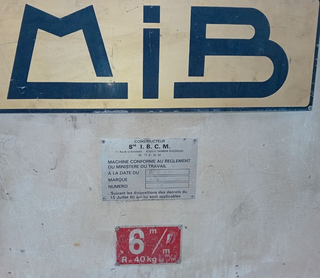 CIZALLA 3X6 MIB OCASION