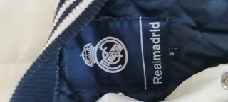 Chaqueta Bomber Real Madrid Blanca