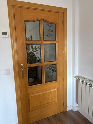 Puertas de roble para interior