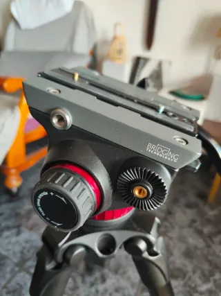 Trípode Manfrotto 535 Carbono + Cabezal MVH502AH