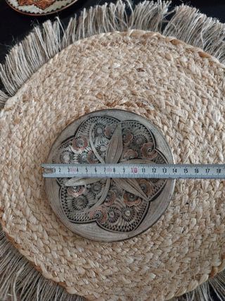 Piccoli piatti decorativi marocchini