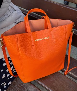 Bolso Bimba y Lola Naranja Piel
