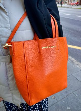 Bolso Bimba y Lola Naranja Piel