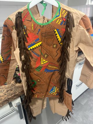 Disfraz indio niño (talla 130 cm)