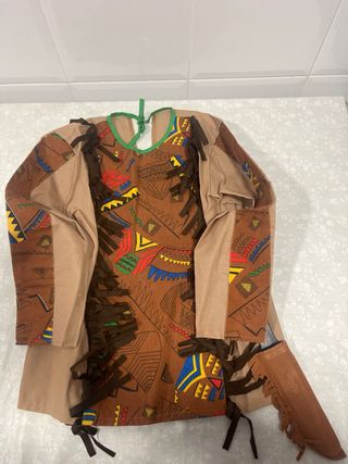 Disfraz indio niño (talla 130 cm)