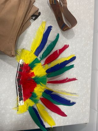 Disfraz indio niño (talla 130 cm)