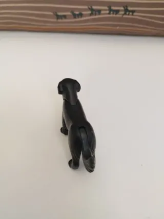 Playmobil perro negro caza