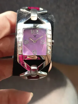 Reloj  mujer Viceroy Morado de acero , Totalment