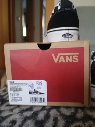 Vans cuadros talla 42 nuevas