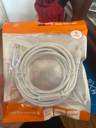 Cable Antena TV Electro DH 5m Blindado