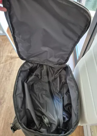 Mochila de viaje con bolsa al vacío para cabina