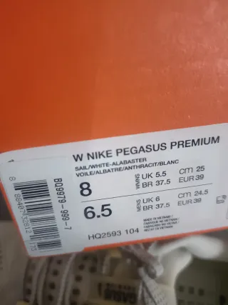 Scarpe Nike Pegasus Premium 39 Donna Beige/Bianco