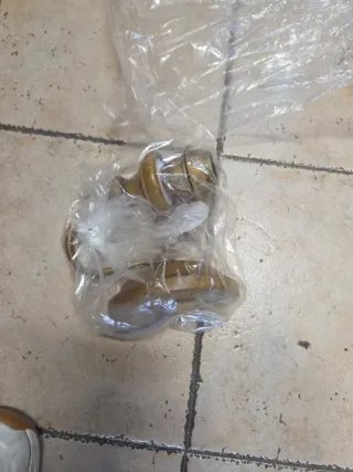 Aplique lámpara metal y madera