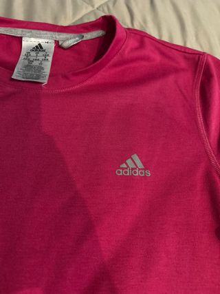 Camiseta Adidas Rosa Mujer Talla S