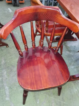 6 Mesas +22 sillas rusticas bares,restaurantes