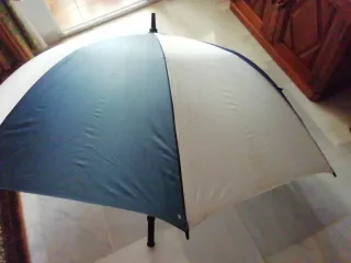 Paraguas sombrilla AÑORETA GOLF azul y blanco