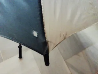 Paraguas sombrilla AÑORETA GOLF azul y blanco