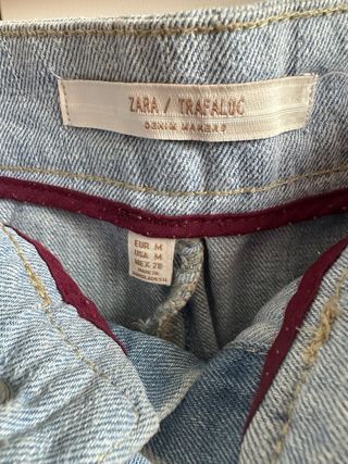 Falda Vaquera Zara Talla M